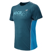 New Balance HOCR Accelerate Short Sleeve Deep Water with Bolt C97x7194